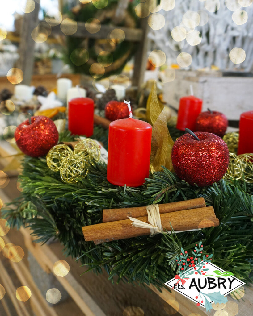 composition fleuriste noel fécamp 2