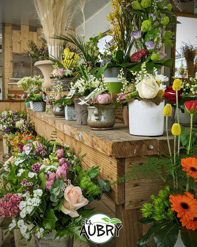 magasin fleuriste aubry