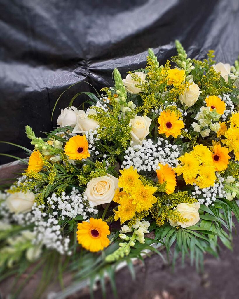 décors mariage composition bouquet marié