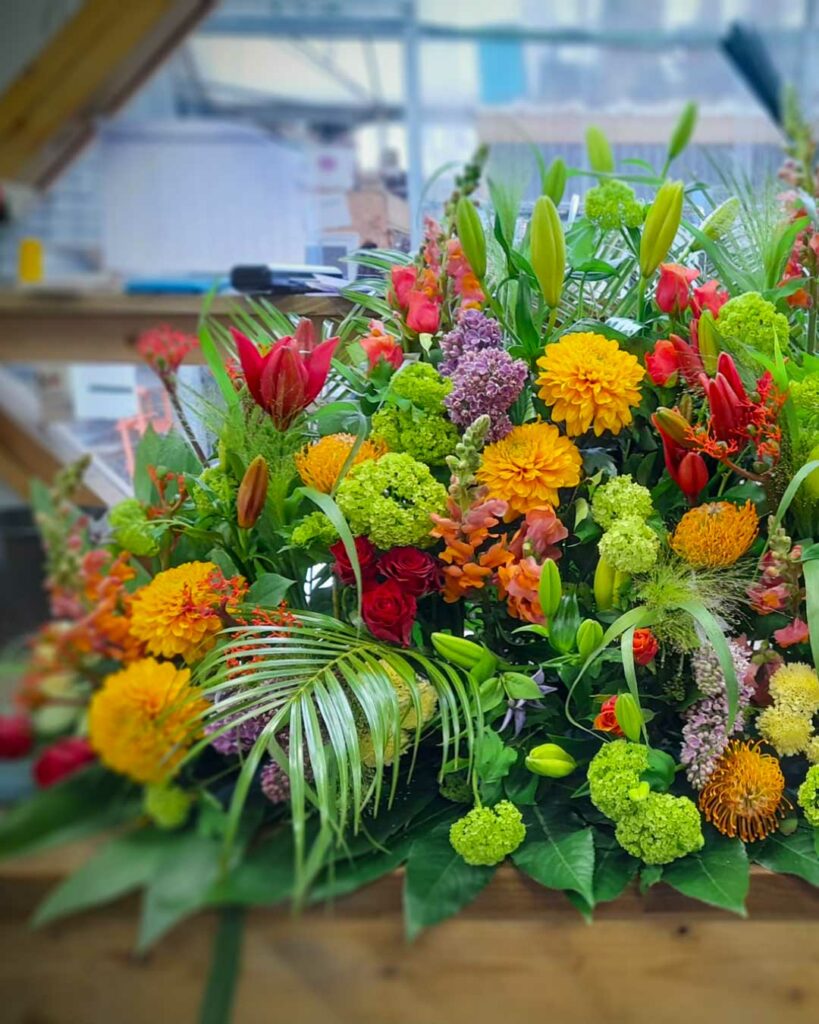 mariage projet composition bouquet